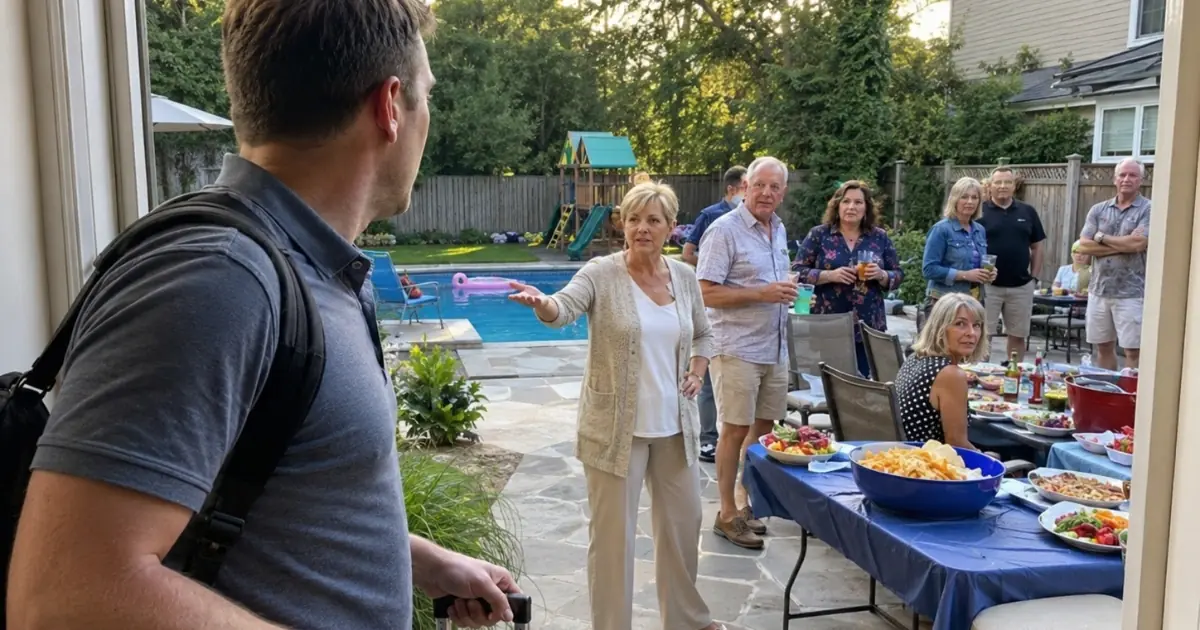 Karen Took Over My Backyard While I Was Away — She Didn’t Know I Was Coming Home Early