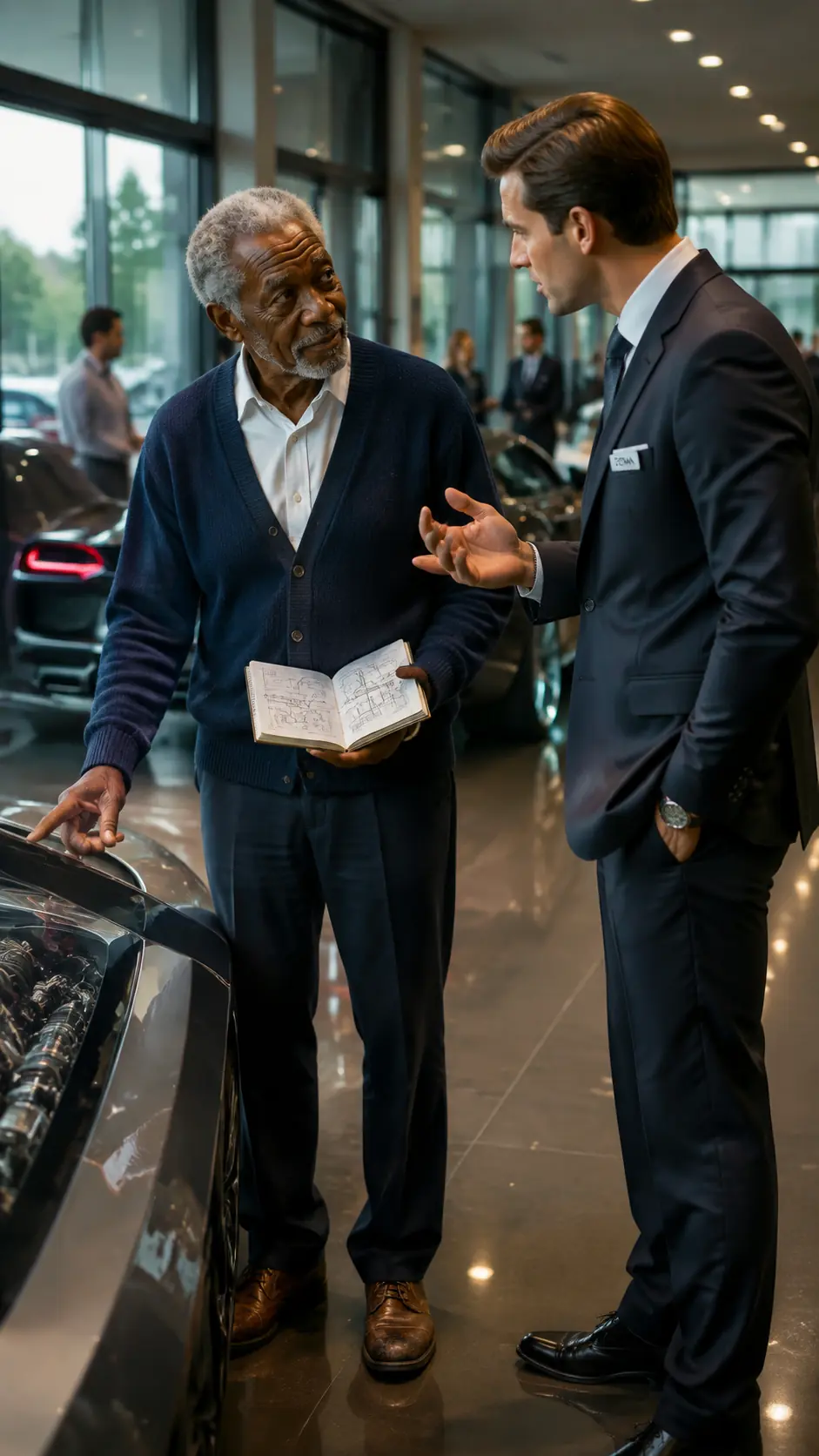 The Old Black Man They Ignored Was the Owner of the Company Behind Their Success