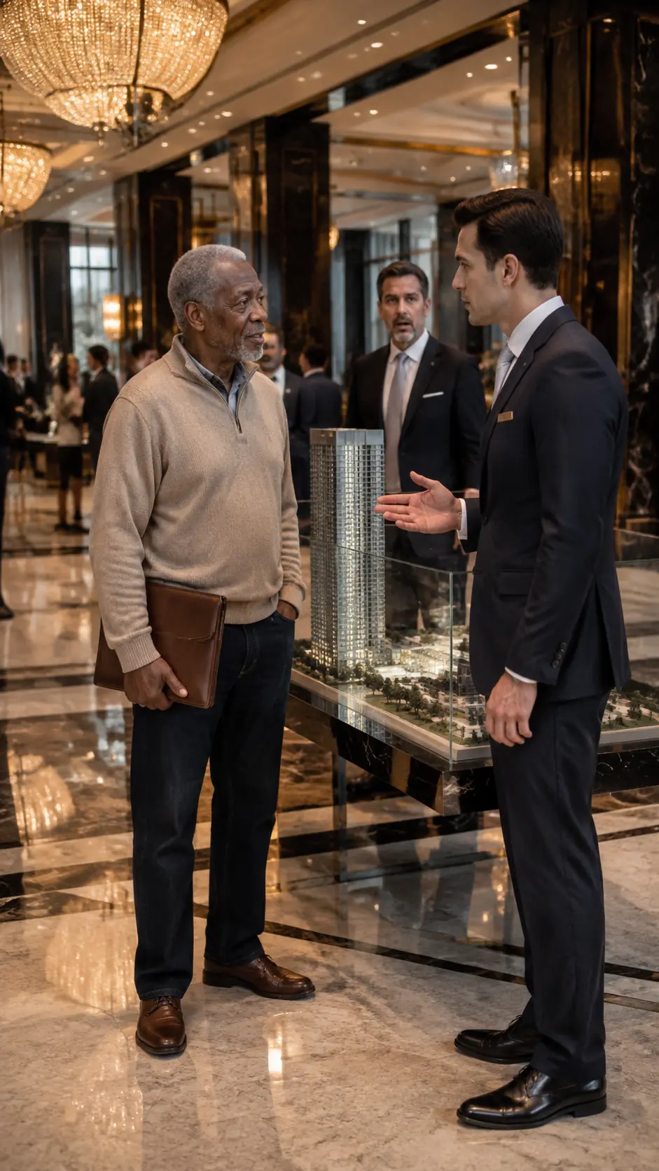The Quiet Black Millionaire They Ignored Was the Man Who Saved Their Company